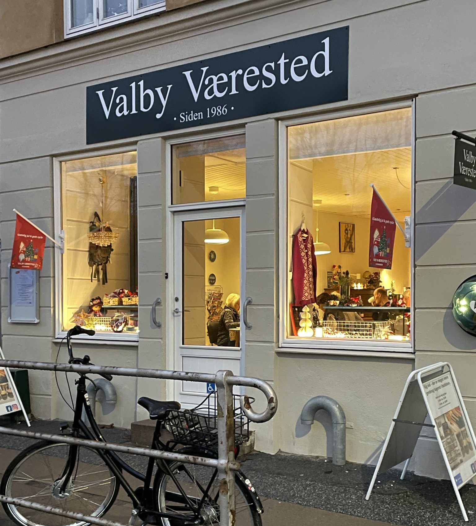 Billede af facaden på Valby Værested